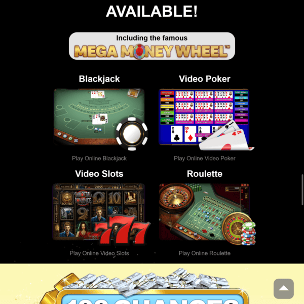 Captain Cooks Casino Games Variety - Blackjack, Poker, Slots, Roulette